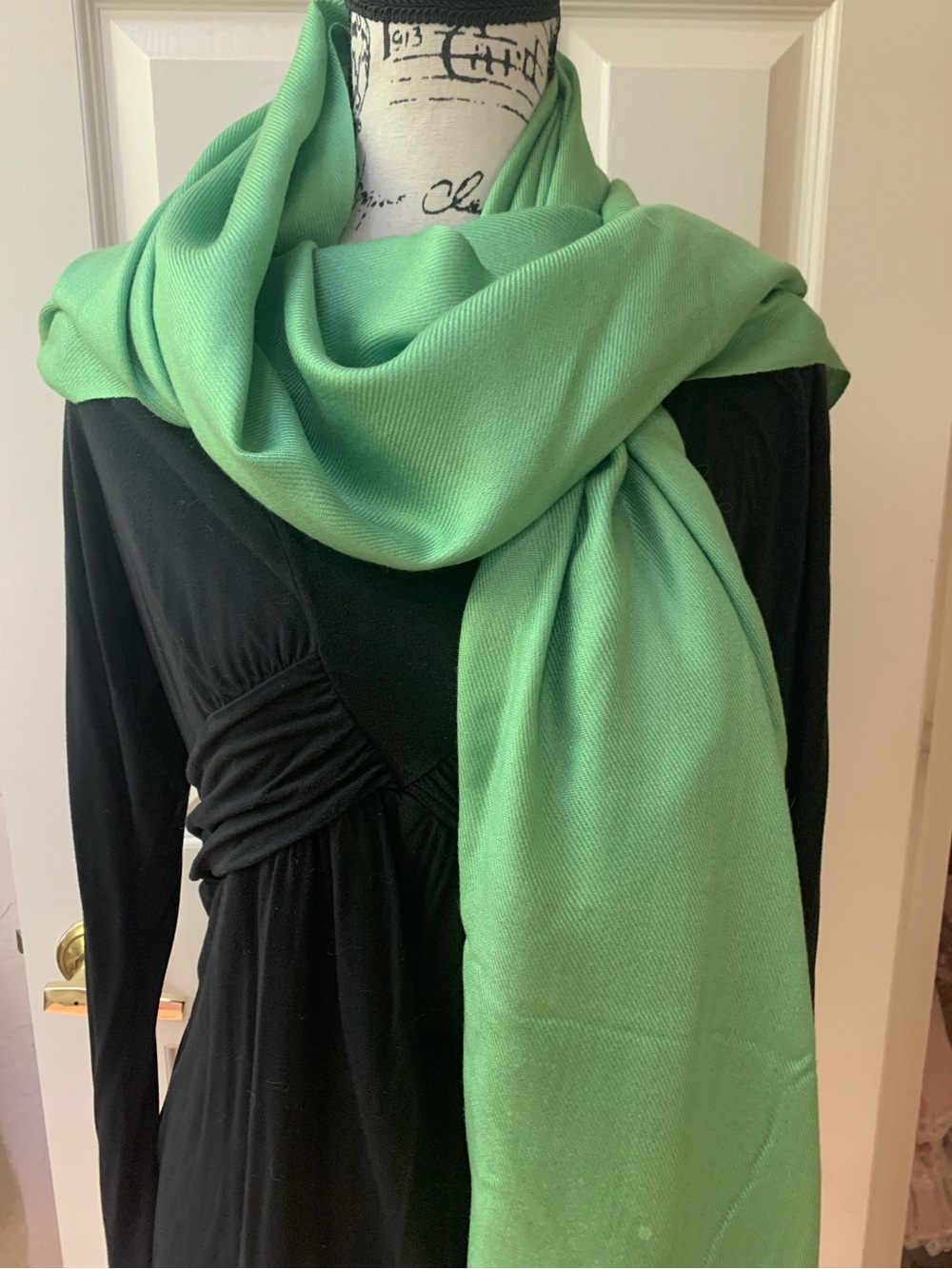 Lime Green Pashmina Shawl/Wrap/Scarf